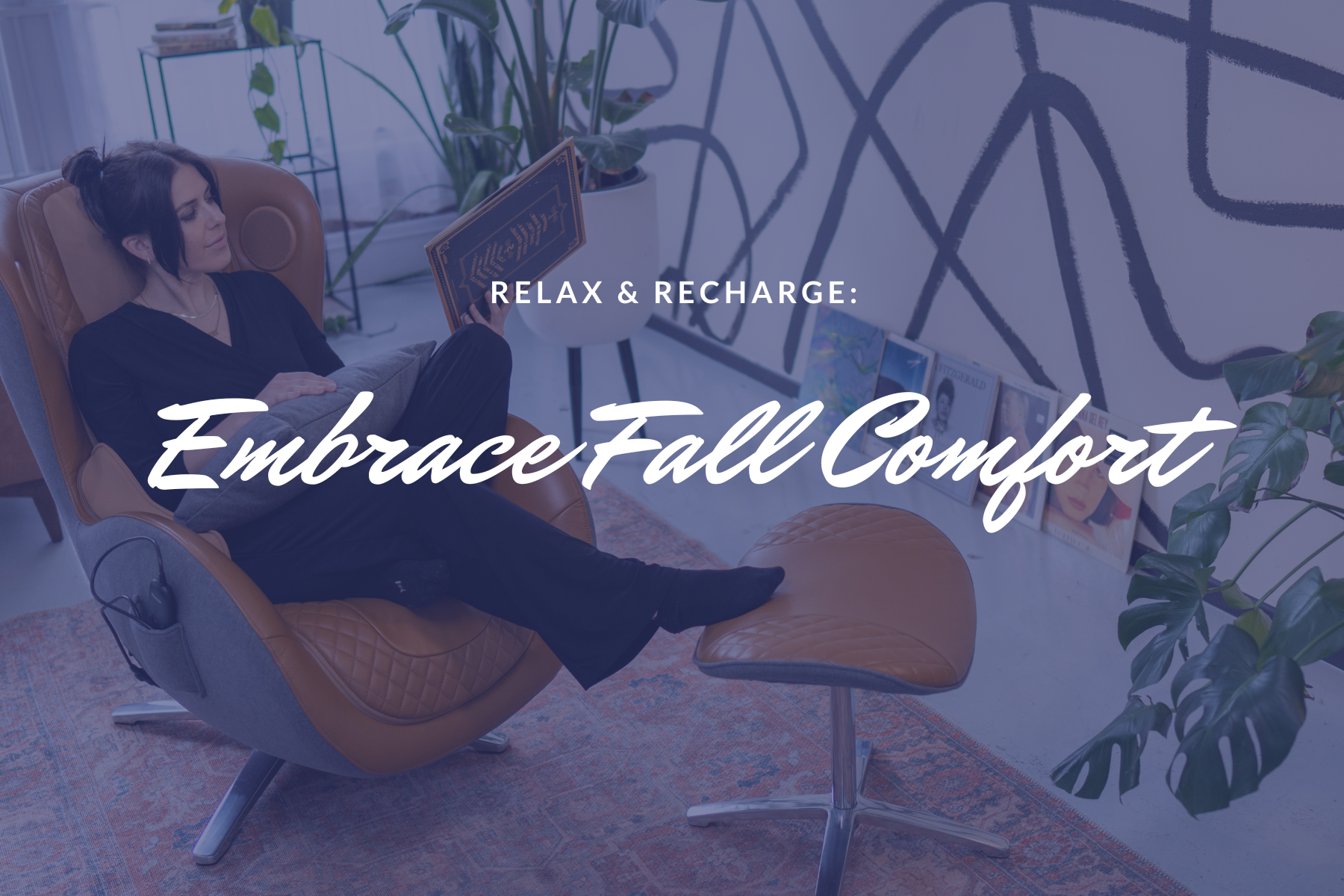 Relax and Recharge: Embrace Fall Comfort with the Nouhaus Classic Massage Chair