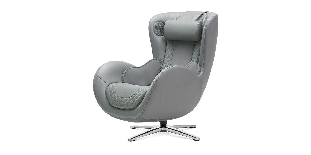 NOUHAUS Classic Massage Chair with Ottoman