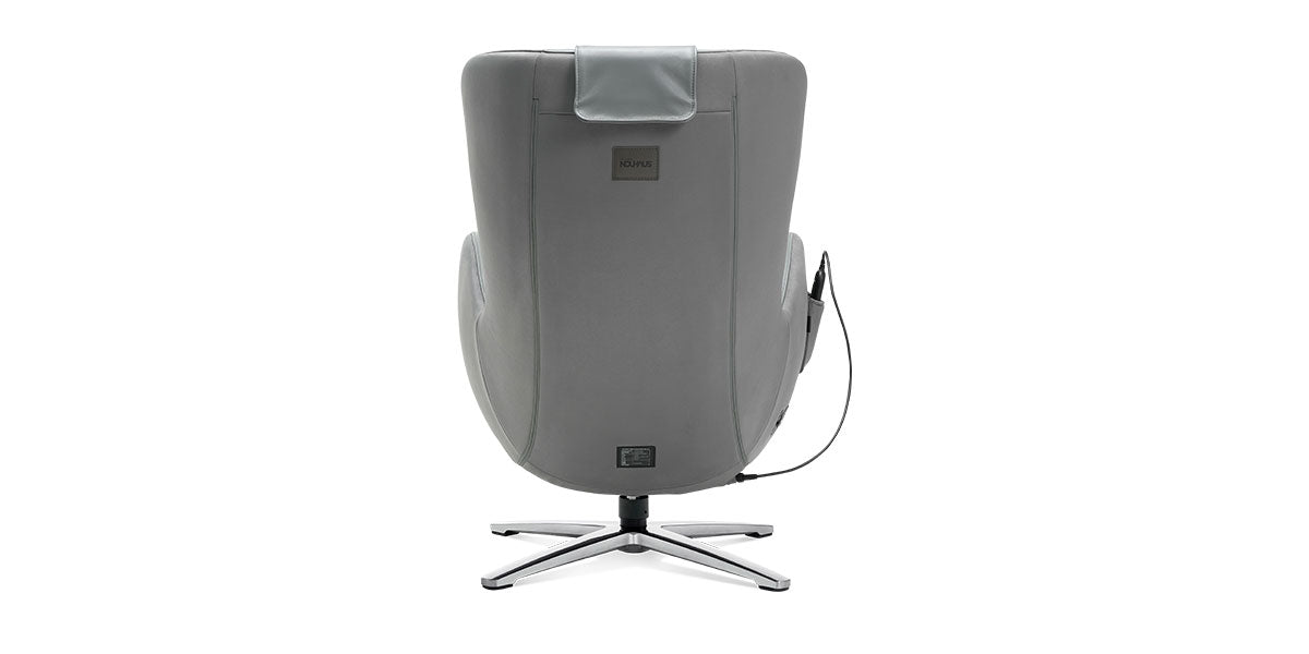 NOUHAUS Classic Massage Chair with Ottoman