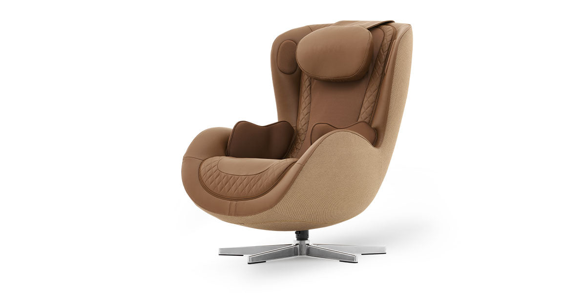 Nouhaus Nou Campo Massage Chair with Ottoman